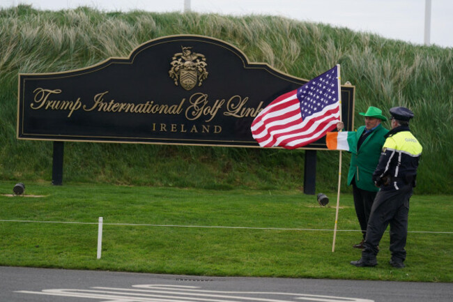 paul-markham-from-kilmurry-mcmahon-waits-for-the-arrival-of-former-us-president-donald-trump-at-trump-international-golf-links-hotel-in-doonbeg-co-clare-during-his-visit-to-ireland-picture-date