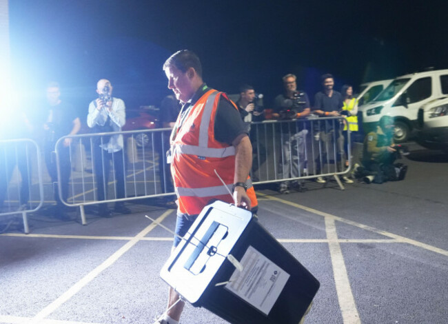 ballot-boxes-arrive-for-the-clacton-by-election-at-clacton-leisure-centre-in-essex-the-by-election-was-triggered-by-local-mp-and-reform-uk-leader-nigel-farage-quitting-in-protest-at-the-scrutiny-of-h