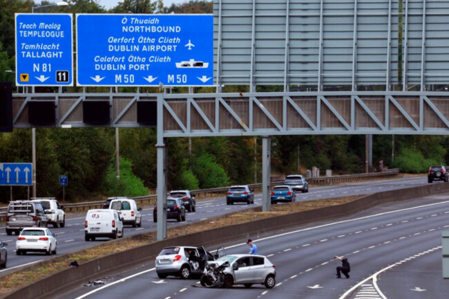 M50 crash