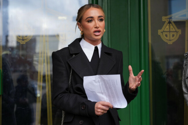 the-only-way-is-essex-star-georgia-harrison-issues-a-statement-outside-chelmsford-crown-court-essex-after-the-confiscation-hearing-of-stephen-bear-following-his-conviction-for-voyeurism-and-two-cou