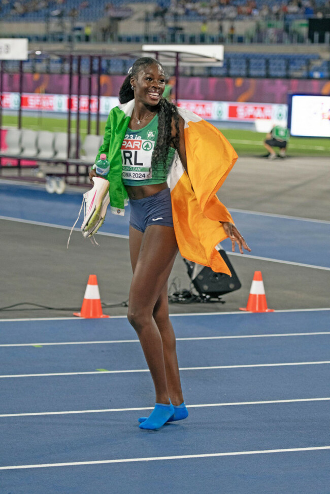 rhasidat-adeleke-ireland-mixed-4-x-400m-relay-gold-medal-at-european-athletics-championships-roma-2024-olympic-stadium-rome-italy