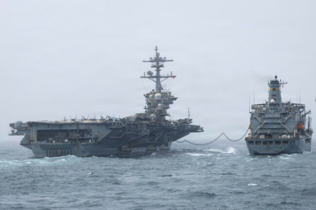 undisclosed-location-united-states-16-august-2026-the-u-s-navy-nimitz-class-aircraft-carrier-uss-abraham-lincoln-conducts-a-replenishment-at-sea-with-fleet-replenishment-oiler-usns-henry-j-kaise
