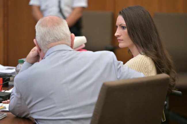 lindsay-clancy-speaks-with-her-lawyer-kevin-reddington-during-proceedings-in-her-murder-trial-thursday-aug-20-2026-in-plymouth-mass-ap-photojosh-reynolds-pool