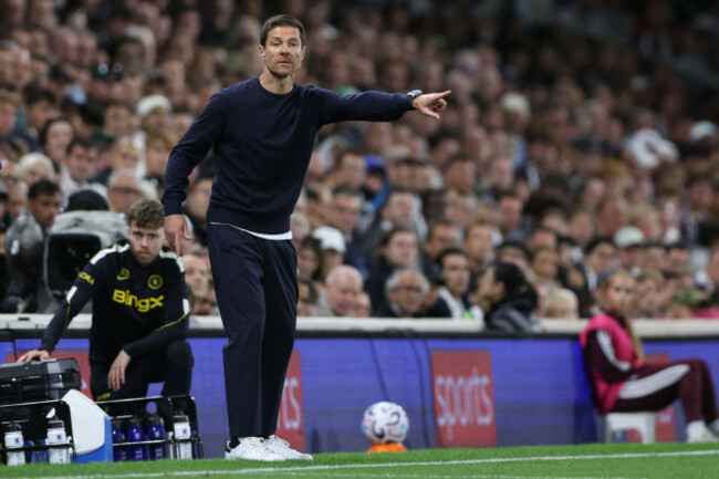 london-uk-24th-aug-2026-xabi-alonso-manager-of-chelsea-during-the-fulham-vs-chelsea-premier-league-match-at-craven-cottage-london-picture-credit-should-read-david-kleinsportimage-credit-sport