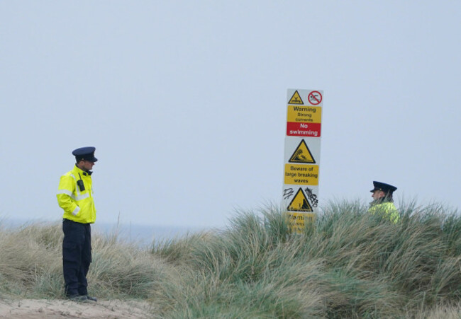 garda-officers-at-trump-international-golf-links-hotel-in-doonbeg-co-clare-before-a-visit-by-former-us-president-donald-trump-picture-date-thursday-may-4-2023