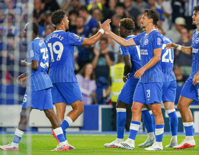 brighton-and-hove-albion-defender-olivier-boscagli-21-scores-a-goal-4-0-and-celebrates-during-the-brighton-hove-albion-v-tromso-uefa-conference-league-qualifying-play-off-2nd-leg-match-at-the-amer