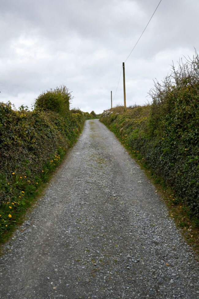 small-local-country-lane-lined-with-hedgerows-end-of-an-old-famine-road-in-fanore-county-clare-republic-of-ireland