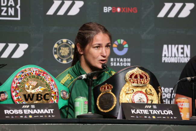 dublin-leinster-ireland-1st-sep-2026-katie-taylor-during-a-press-conference-held-at-the-helix-in-dcu-dublin-ahead-of-her-undisputed-super-lightweight-championship-fight-against-flora-pili-figh