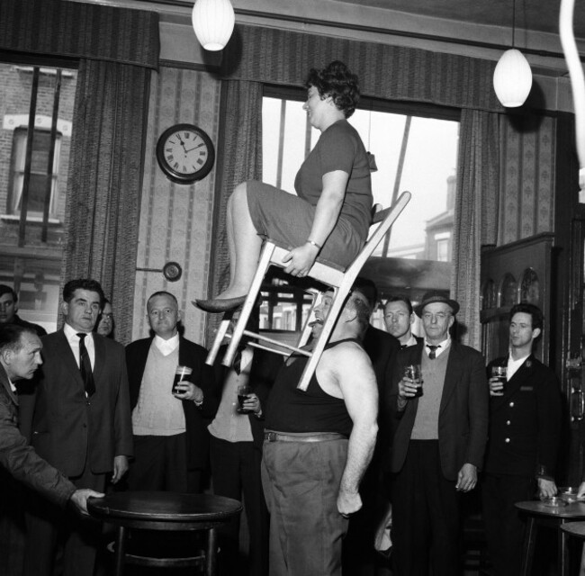 one-time-circus-strong-man-mr-butty-sugrue-now-the-publican-of-courages-admiral-nelson-public-house-carlton-vale-kilburn-a-sum-of-500-will-be-given-to-any-publican-in-europe-over-the-age-o