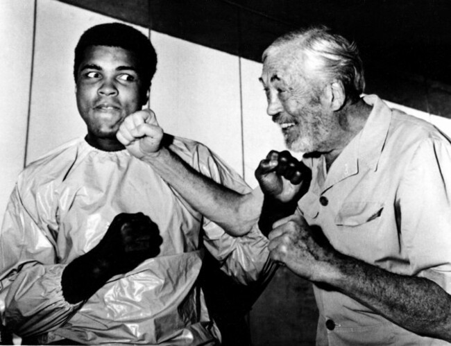 before-starting-his-final-workout-for-the-12-round-bout-against-al-blue-lewis-former-heavyweight-champion-muhammad-ali-has-a-lighthearted-sparring-match-with-american-film-director-john-huston-in