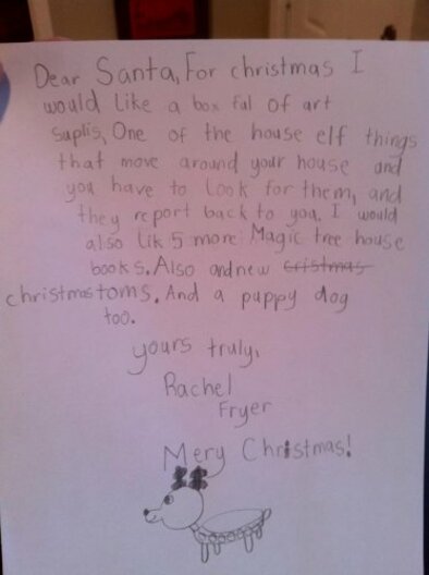 23 unbearably cute letters to Santa from children · The Daily Edge