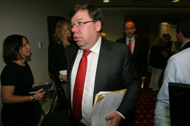 taoiseach-brian-cowen-pictured-on-the-last-day-of-the-fianna-fail-party-think-in-being-held-at-the-hodson-bay-hotel-in-athlone