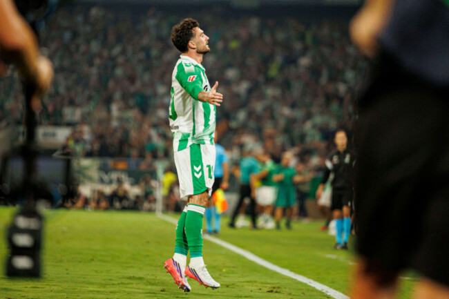 seville-spain-04th-sep-2026-troy-parrott-real-betis-balompie-seen-in-action-celebrating-after-scoring-goal-during-laliga-ea-sports-20262027-game-between-teams-of-real-betis-balompie-and-real-ma