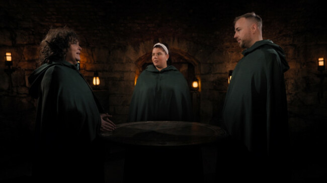 Fionula, Carla and P&aacute;raic K The Traitors Ireland S2 Ep2  (8)