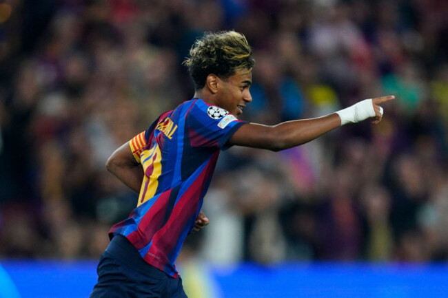 barcelona-spain-09th-sep-2026-lamine-yamal-of-fc-barcelona-celebrates-4-0-during-the-uefa-champions-league-match-between-fc-barcelona-and-feyenoord-played-at-spotify-camp-nou-stadium-on-9-sept-202