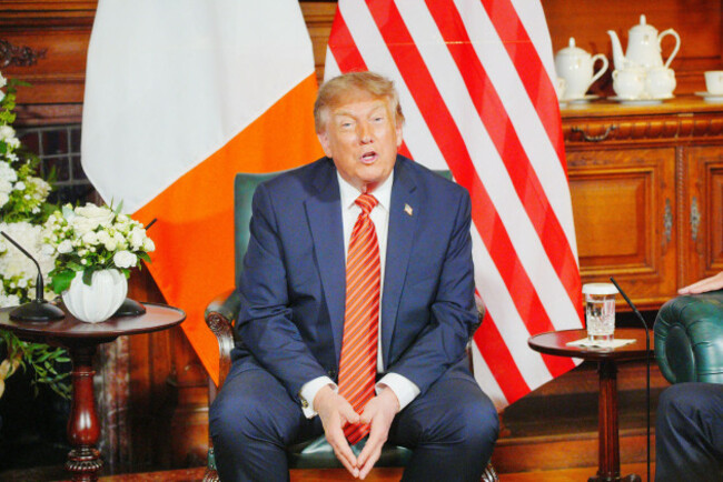 us-president-donald-trump-during-a-meeting-with-taoiseach-micheal-martin-at-farmleigh-house-dublin-during-his-trip-to-the-republic-of-ireland-picture-date-saturday-september-12-2026