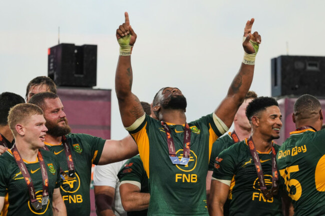 south-africas-siya-kolisi-celebrates-with-his-teammates-after-defeating-the-all-blacks-in-their-rugby-international-in-baltimore-usa-saturday-sept-12-2026-ap-photostephanie-scarbrough
