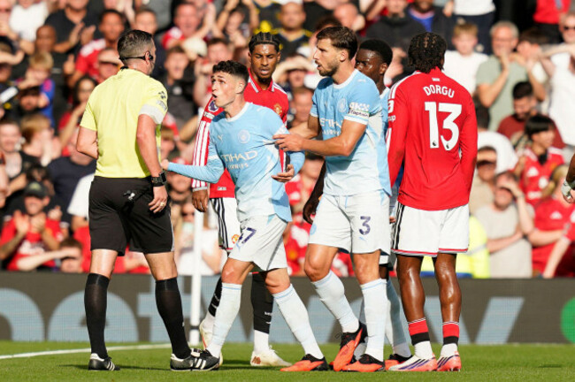 manchester-uk-13th-sep-2026-phil-foden-of-manchester-city-looks-on-after-getting-sent-off-during-the-manchester-united-vs-manchester-city-premier-league-match-at-old-trafford-manchester-picture