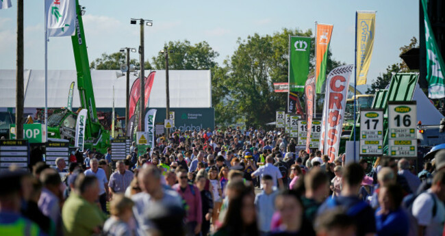 crowds-at-the-national-ploughing-championships-at-ratheniska-co-laois-picture-date-wednesday-september-18-2024