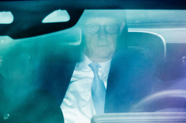 20-september-2026-berlin-chancellor-friedrich-merz-cdu-arrives-by-car-at-the-konrad-adenauer-haus-the-cdu-party-headquarters-on-sunday-september-20-2026-state-legislative-elections-were-held