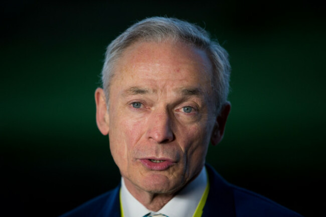 irish-environment-minister-richard-bruton-announces-a-new-climate-change-initiative-by-the-irish-government-at-the-fine-gael-ard-fheis-in-dublin