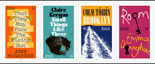 Modern Irish Literary Fiction Stamps