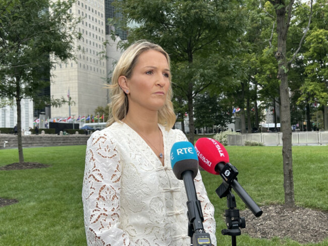 McEntee at the UN headquarters today.