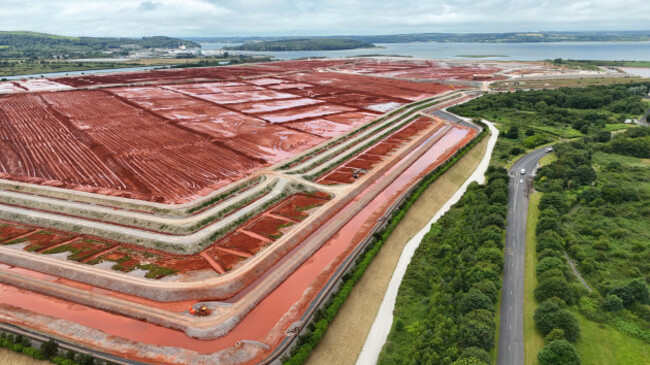 general-view-of-bauxite-residue-storage-ponds-at-the-rusal-aughinish-alumina-plant-on-the-shannon-estuary-county-limerick-one-of-europes-largest-bauxite-refineries-picture-date-wednesday-july-8