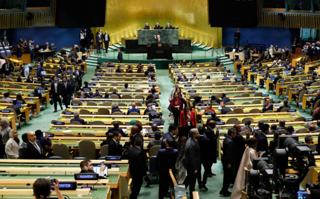 new-york-united-states-24th-sep-2026-delegates-and-diplomats-walk-out-of-the-ga-hall-as-prime-minister-of-israel-benjamin-netanyahu-begins-speaking-at-the-un-general-assembly-81st-session-general