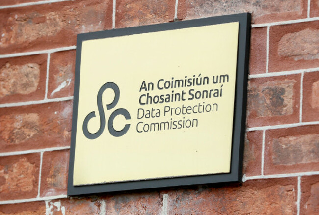 a-plaque-outside-the-offices-of-the-data-protection-commission-in-dublin-whatsapp-has-been-hit-with-a-fine-of-225-million-euros-by-the-data-protection-commissioner-following-an-investigation-into-gd