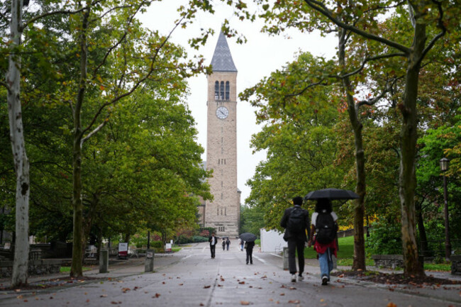 students-walk-across-the-campus-of-cornell-university-in-ithaca-n-y-thursday-oct-1-2026-ap-photomatt-rourke