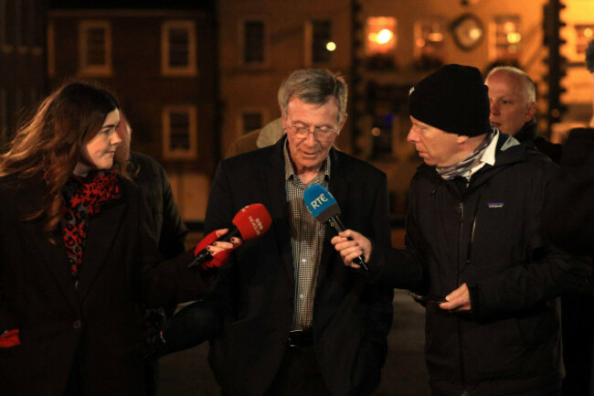 breandan-mac-cionnaith-brendan-mckenna-of-the-garvaghy-road-residents-coalition-arrives-at-hillsborough-castle-for-talks-over-the-drumcree-parading-dispute-the-northern-ireland-secretary-has-been