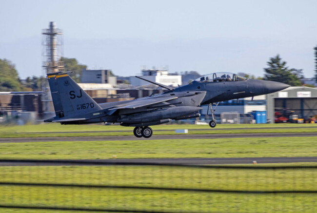 USAF F15 Diversion Shannon 2