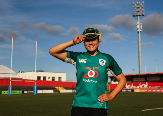 kate-jordan-with-her-first-cap-after-making-her-debut