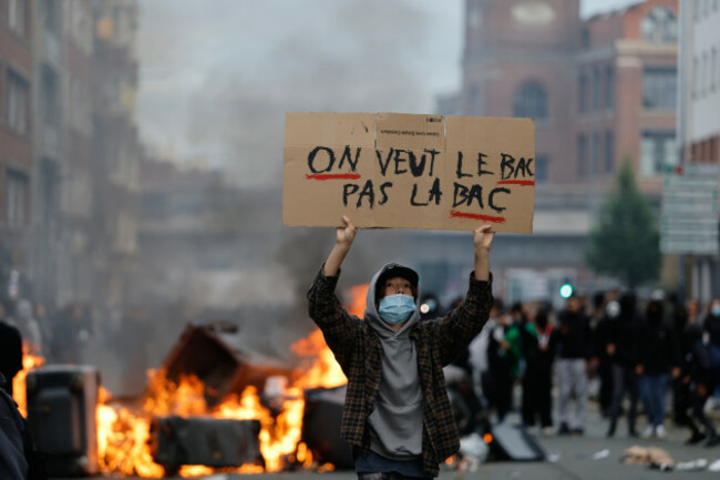 aptopix-france-high-school-protests