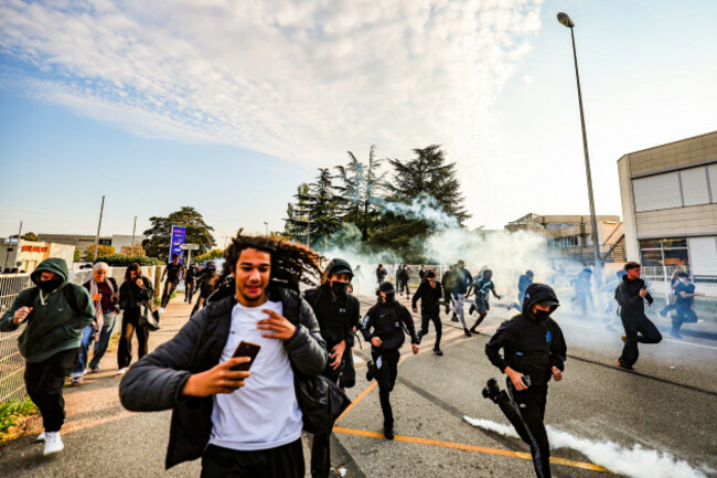 valence-france-05th-oct-2026-photopqrle-dauphineeliot-bernard-valence-05102026-valence-le-5-octobre-manifestation-des-lyceens-au-lycee-algoud-laffemas-photo-eliot-bernard-fran
