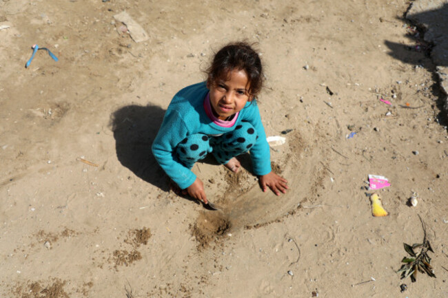 a-palestinian-girl-plays-outside-her-familys-home-in-gaza-city-on-february-24-2021-photo-by-majdi-fathinurphoto