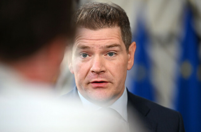 24-september-2026-belgium-brussel-peter-burke-irelands-minister-for-enterprise-tourism-and-labor-speaks-to-reporters-at-the-european-council-building-at-a-meeting-of-european-ministers-discu