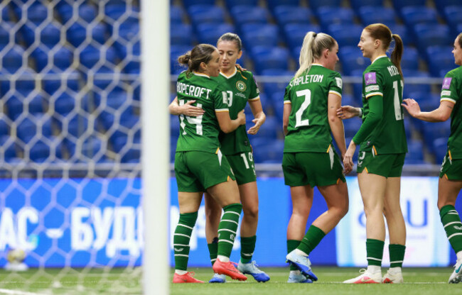 shanade-hopcroft-celebrates-scoring-a-goal-with-teammates