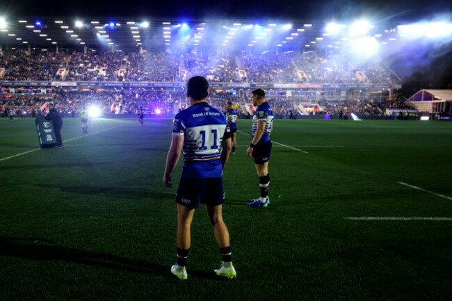 a-view-as-the-leinster-team-take-to-field-ahead-of-the-game