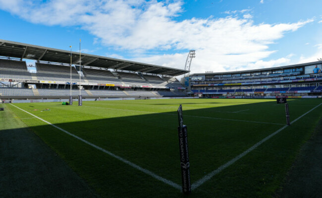 a-general-view-of-the-stade-marcel-michelin-ahead-of-the-match