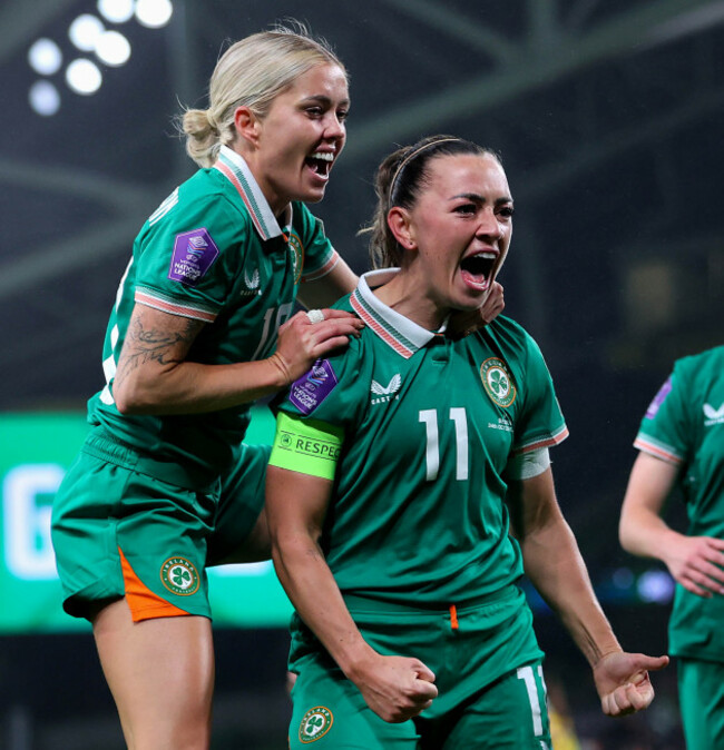 katie-mccabe-celebrates-scoring-her-sides-third-goal-with-denise-osullivan
