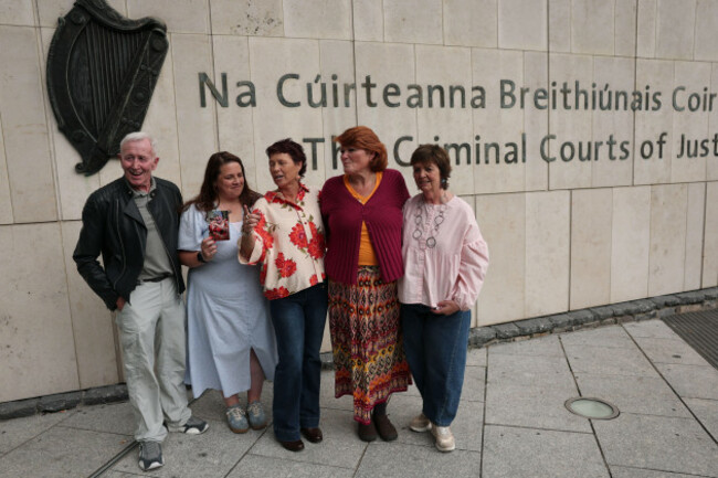 orla-poole-second-right-a-victim-of-george-gibney-poses-with-other-victims-outside-the-central-criminal-court-in-dublin-former-irish-olympic-swimming-coach-george-gibney-has-been-sentenced-to-16