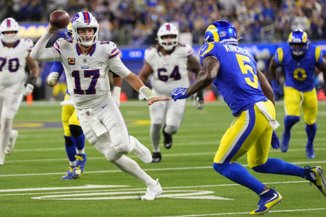 buffalo-bills-quarterback-josh-allen-left-runs-the-ball-as-los-angeles-rams-safety-kamren-kinchens-defends-during-the-second-half-of-an-nfl-football-game-monday-oct-12-2026-in-inglewood-calif