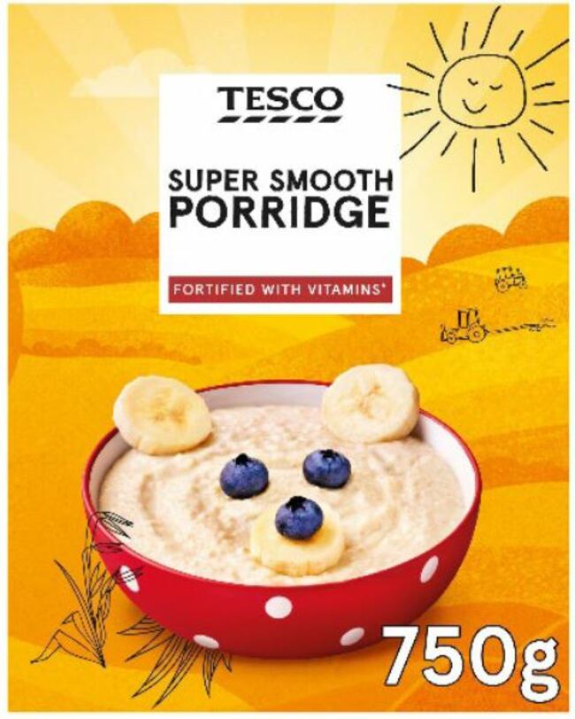 Tesco porridge