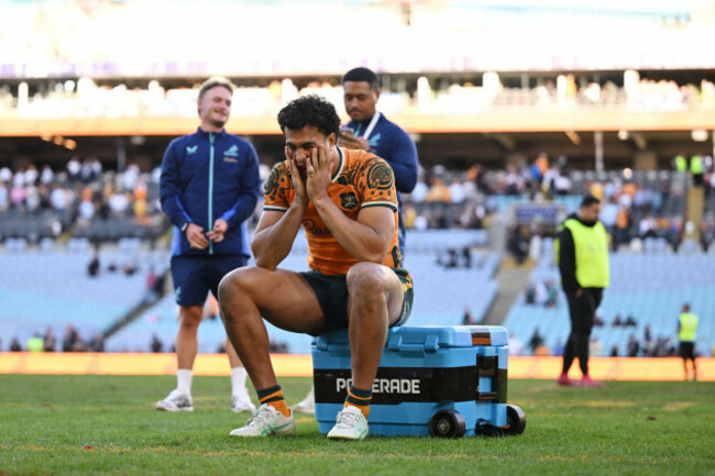 sydney-australia-17th-oct-2026-joseph-aukuso-suaalii-of-australia-following-their-loss-to-new-zealand-in-the-bledisloe-cup-test-match-between-the-australian-wallabies-and-the-new-zealand-all-black