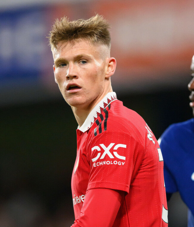 22-oct-2022-chelsea-v-manchester-united-premier-league-stamford-bridgemanchester-uniteds-scott-mctominay-during-the-premier-league-match-against-chelsea-at-stamford-bridge-london-picture