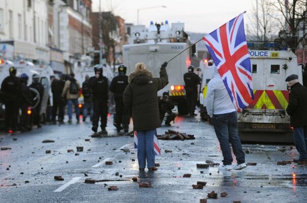 PHOTOS: 29 PSNI injured after latest night of violence in Northern Ireland