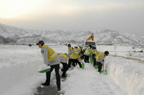 Gallery: record snowfall in South Korea · TheJournal.ie