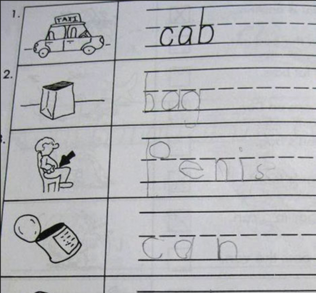 always check your child's homework before they hand it in